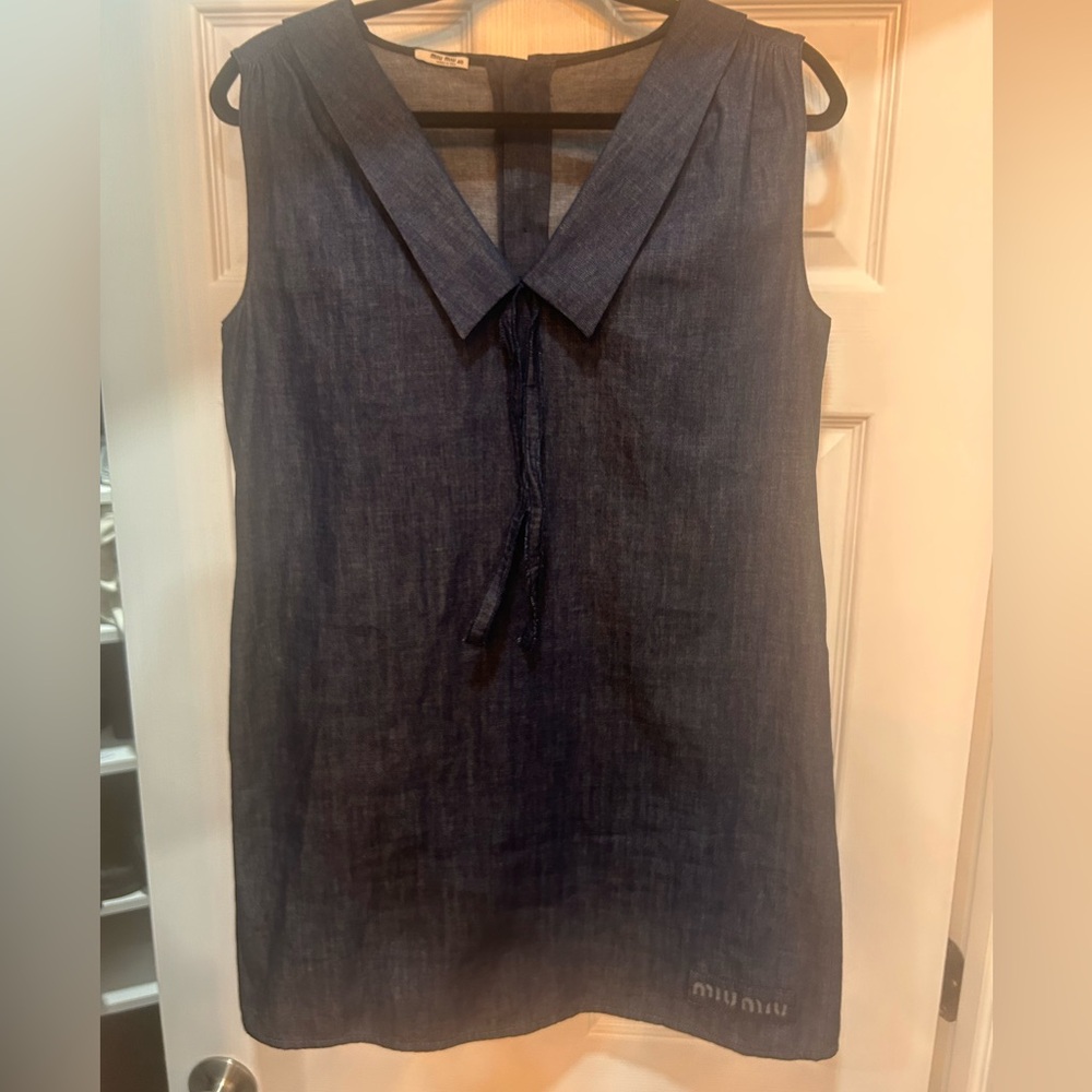 Miu Miu Denim Dress